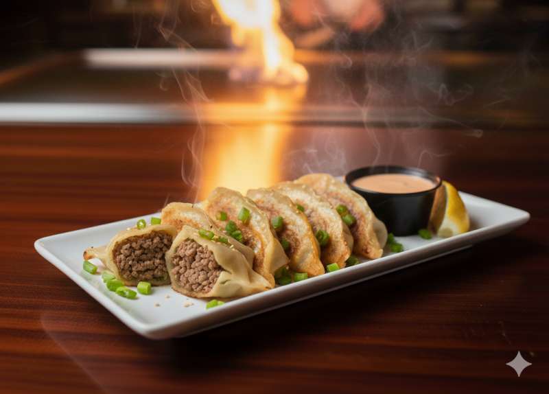 FRIED BEEF GYOZA (5 PCS)